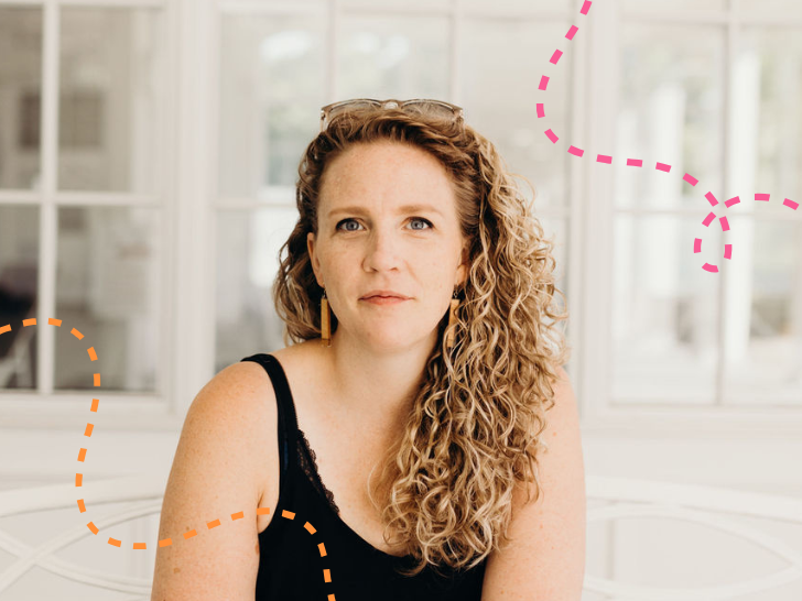 Melissa Sulley, Grief and Loss Coach, smiling softly while seated in a cozy, light-filled space.